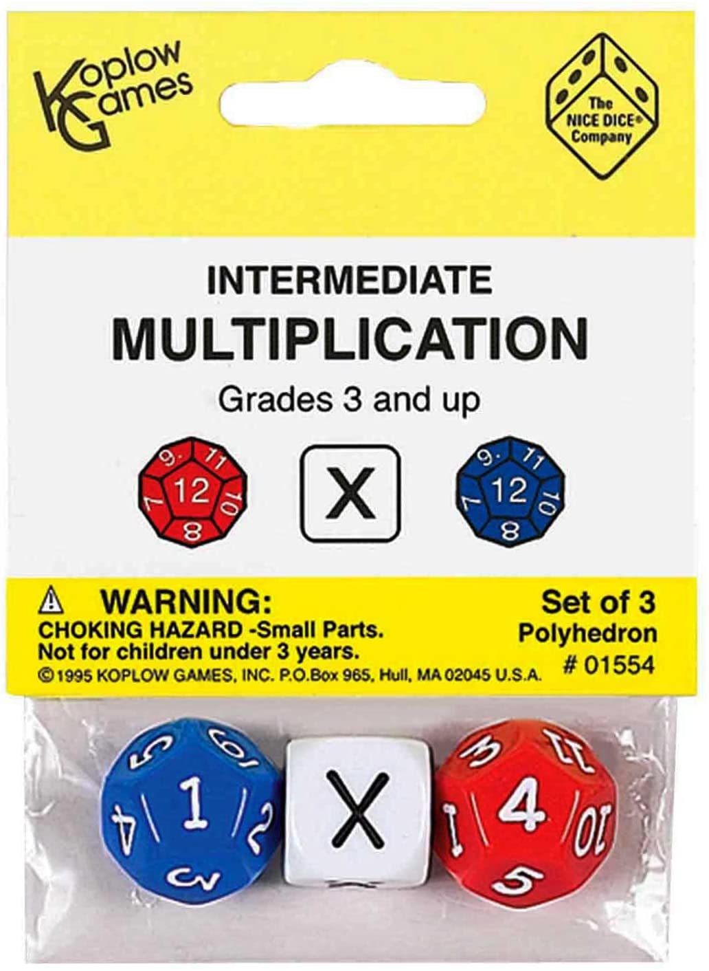 Intermediate Multiplication Dice by Koplow Games