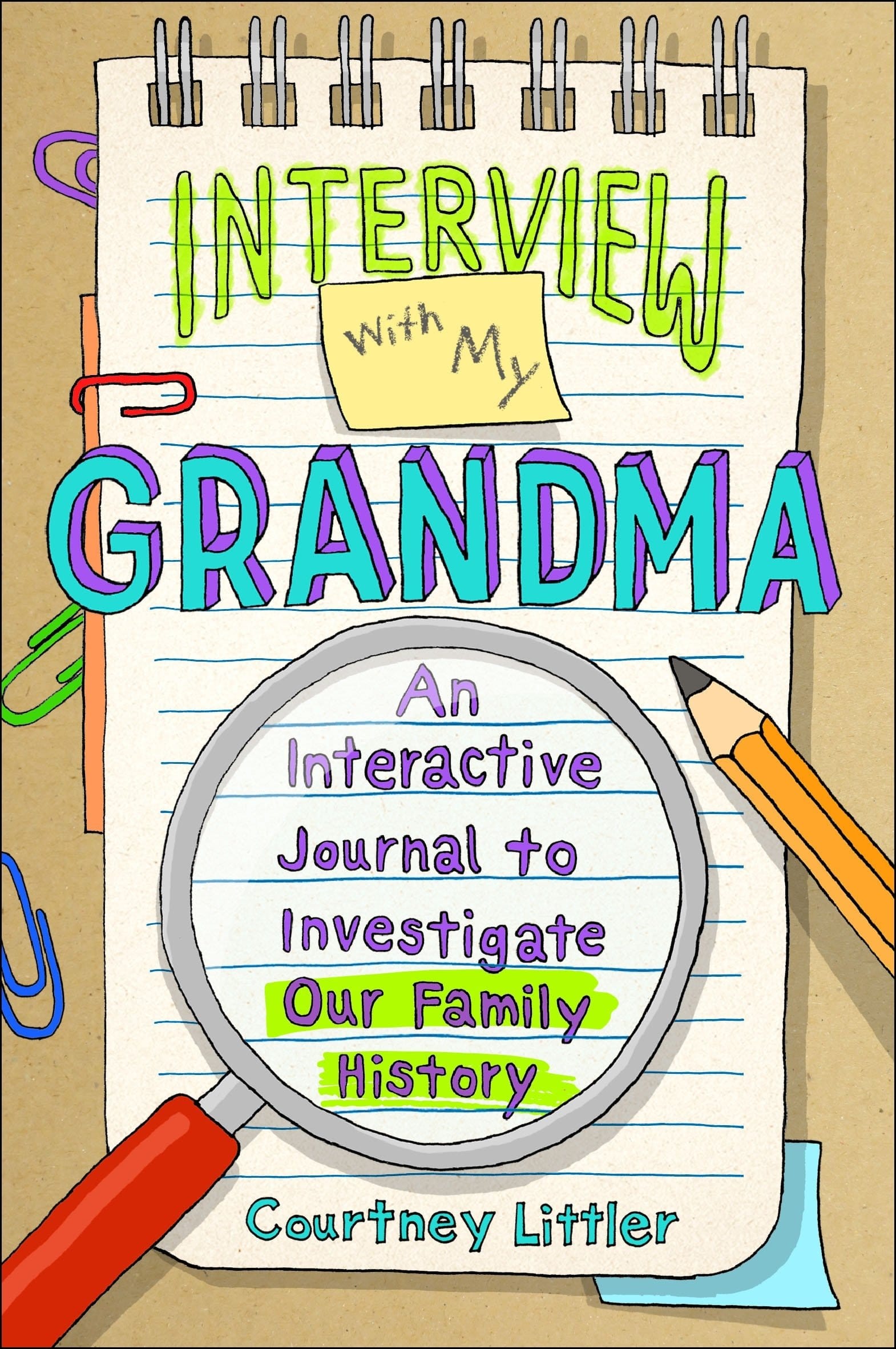 Interview with My Grandma An Interactive Journal to Investigate Our Family History by Castle Point BOoks
