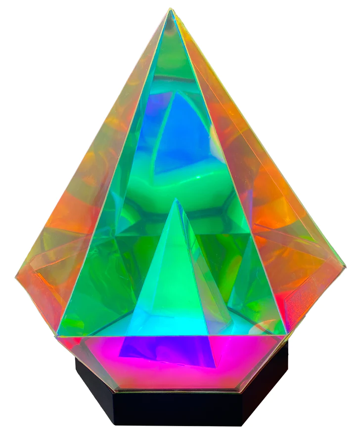 Iridescent Diamond Lamp-by-Streamline