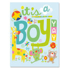 Its A Boy New Baby Enclosure Card by Peaceable Kingdom