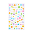 Itsy Bitsy Colorful Cats Stickers by Ooly