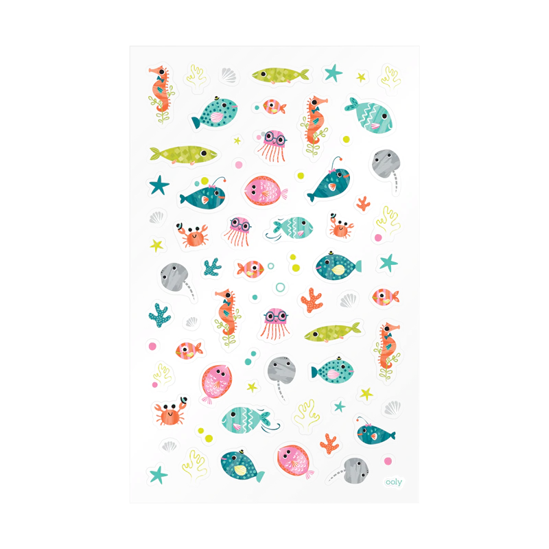 Itsy Bitsy Ocean Buddies Stickers by Ooly