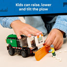 City Snowplow Truck by Lego