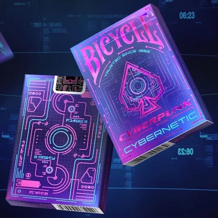 Bicycle Cyberpunk Cybernetic Playing Cards by Bicycle