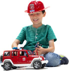 Jeep Rubicon Fire Rescue Vehicle with Fireman by Bruder 7