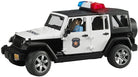 Jeep Rubicon Police Car with Policeman by Bruder