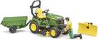John Deere Lawn Tractor with Gardner by Bruder 3