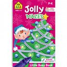 Jolly Mazes Holiday Workbook by School Zone
