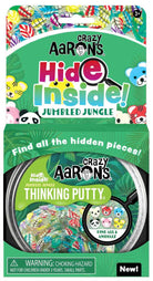 Jumbled Jungle Thinking Putty Hide Inside Series by Crazy Aarons Putty World