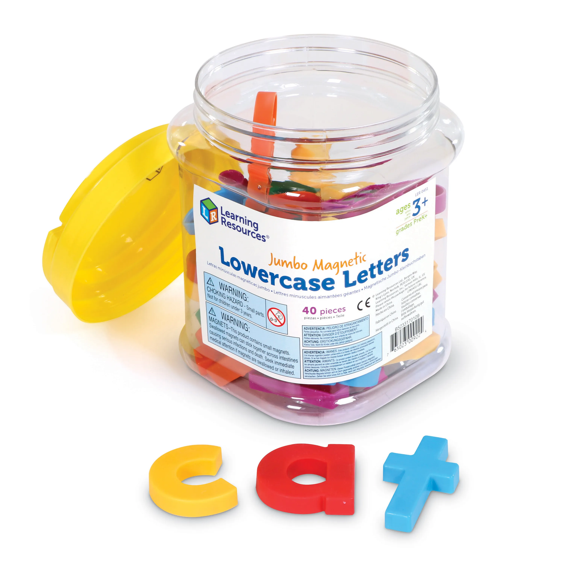 Jumbo Lowercase Magnetic Letters – A2Z Science & Toys