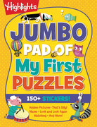 Jumbo Pad of My First Puzzles-by-Highlights