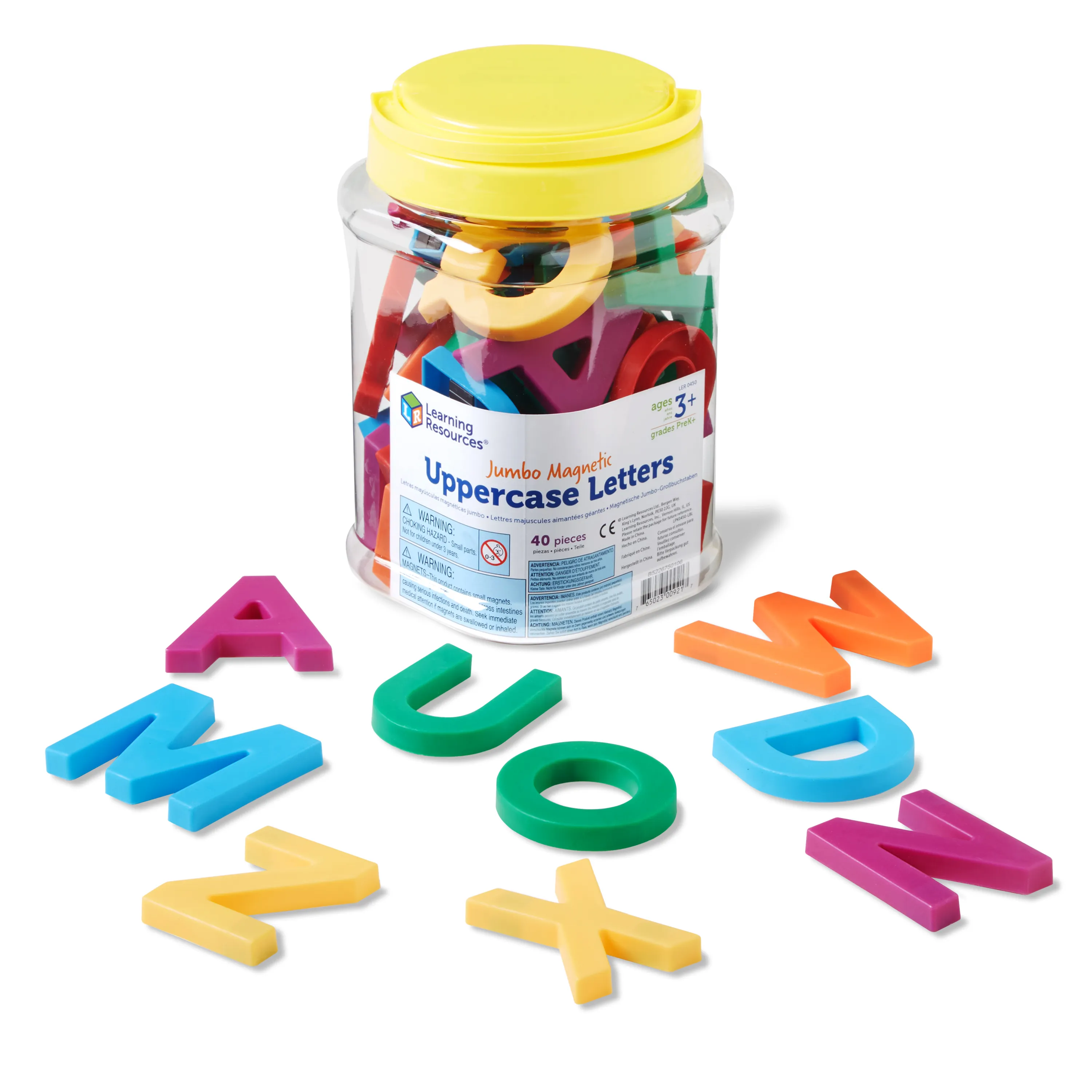 Jumbo Uppercase Magnetic Letters-by-Learning Resources