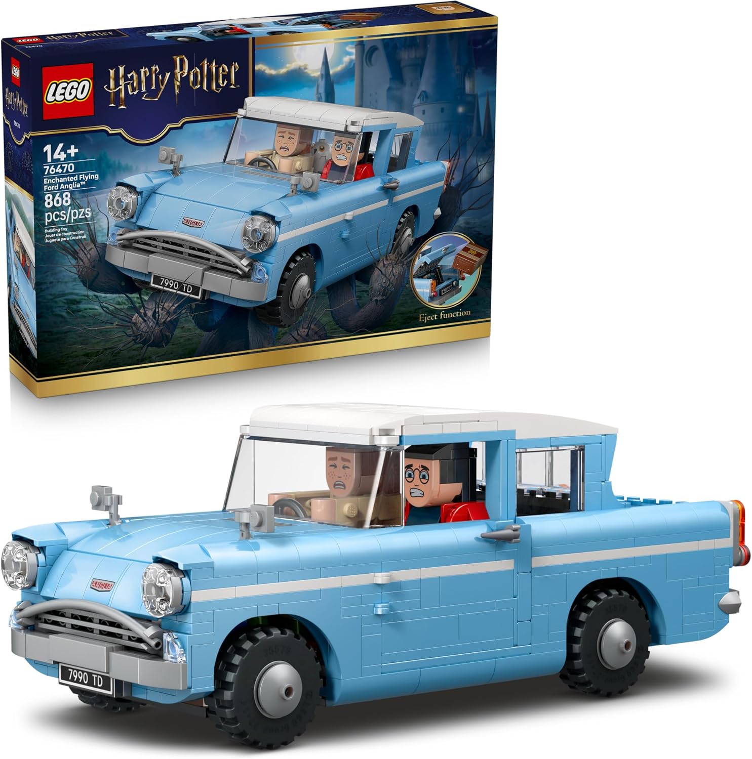 Harry Potter Enchanted Flying Ford Anglia Car  by Lego