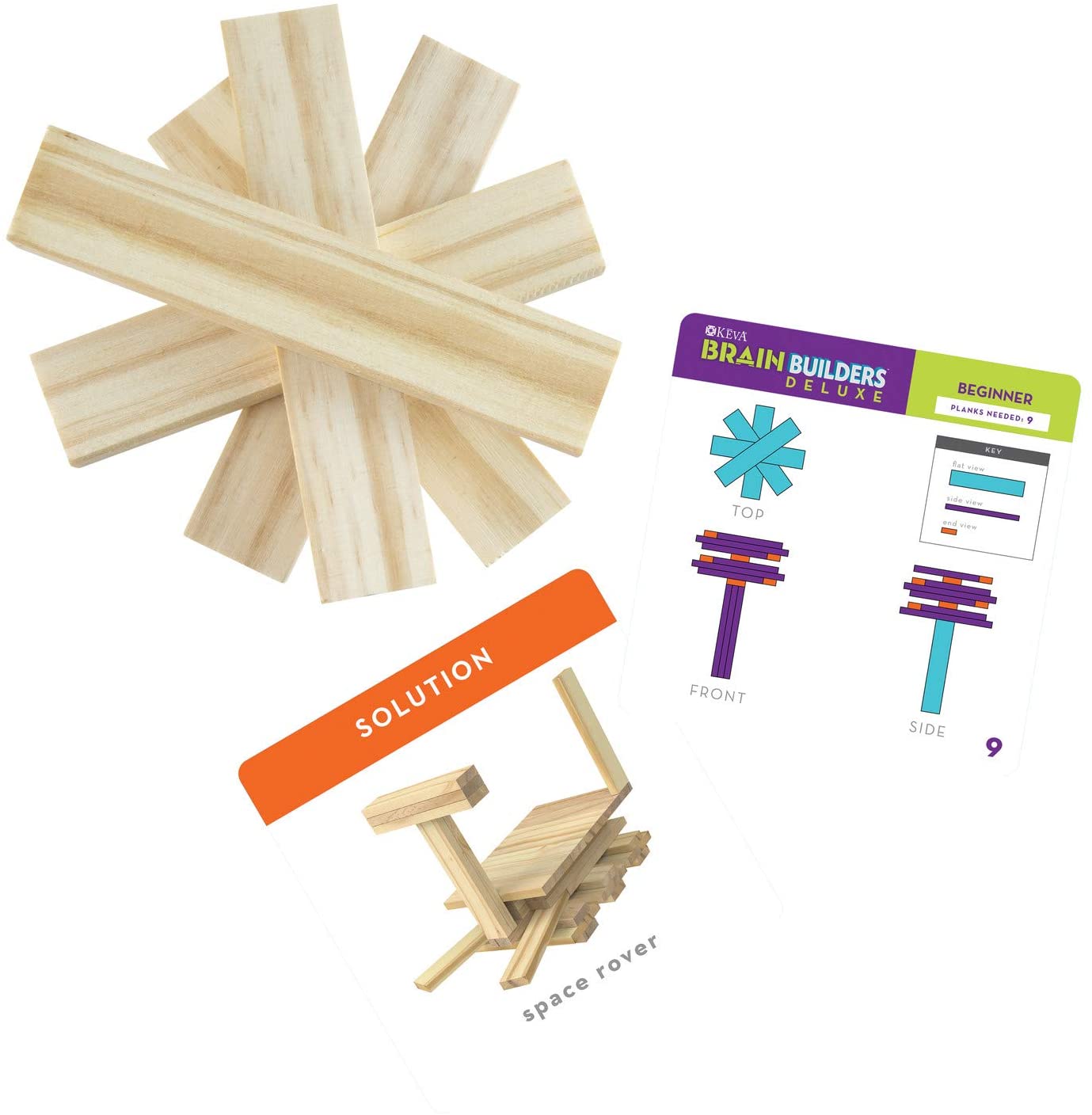 KEVA Brain Builders Deluxe by MindWare 1