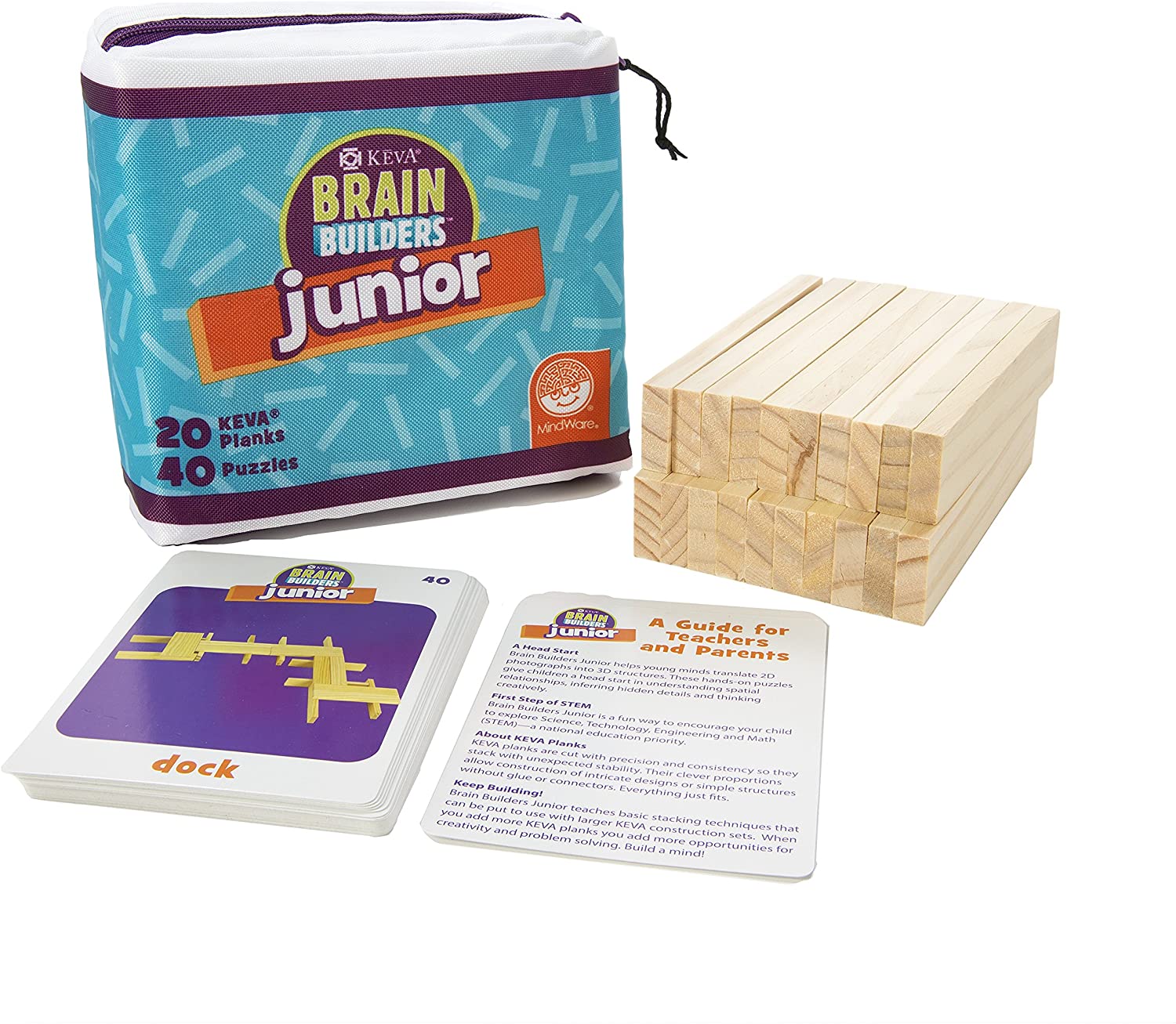 KEVA Junior Brain Builders by MindWare 1