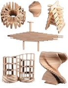 KEVA Maple 400 Plank Set by MindWare 3