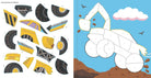 My First Color-by-Sticker Book - Monster Trucks  by Peter Pauper Press