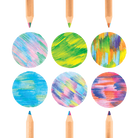 Kaleidoscope Multi Colored Pencils by Ooly 4