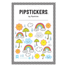 Kawaii With A Chance of Rain Sticker Sheet by Pipsticks
