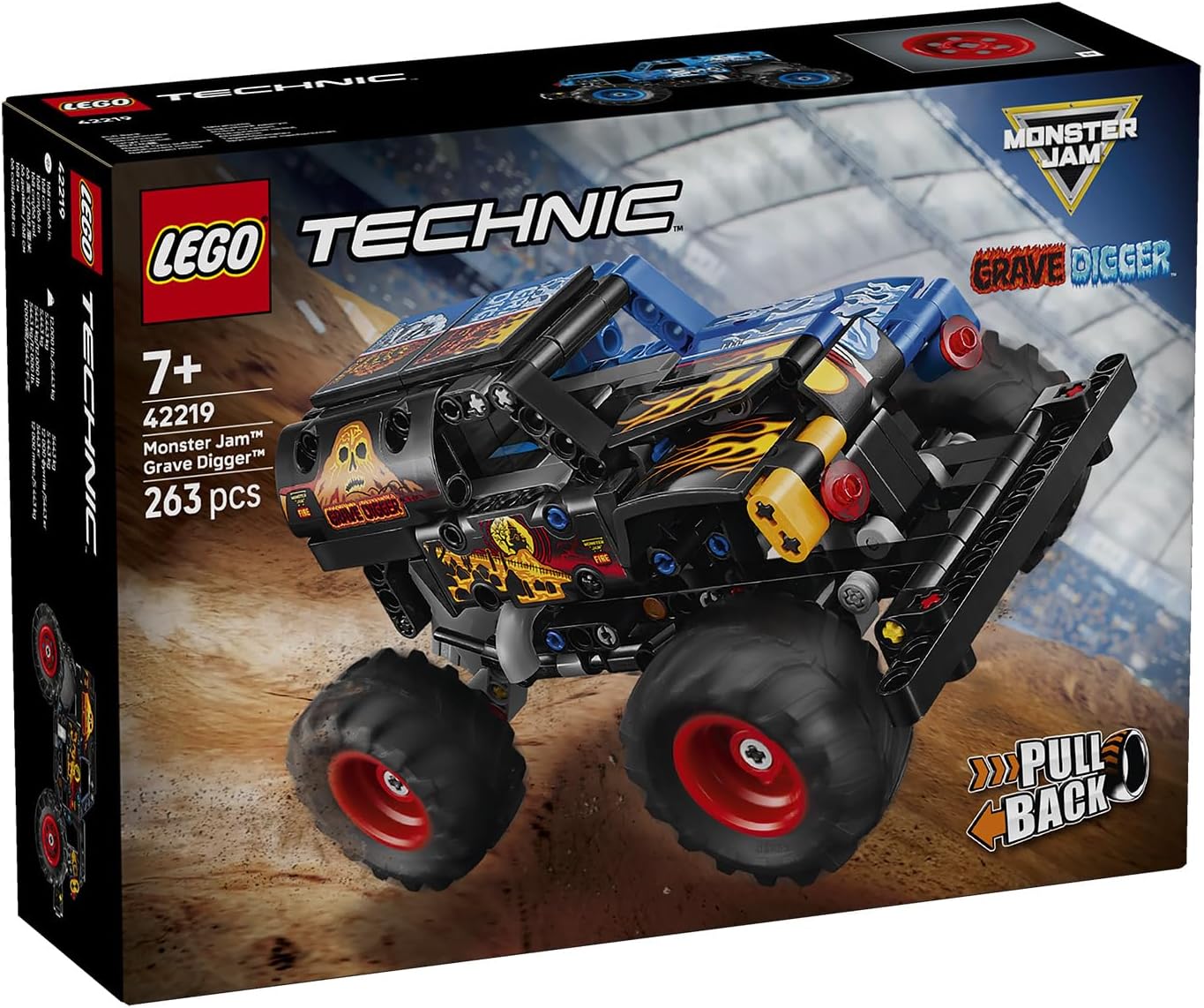 Technic Monster Jam Grave Digger Fire & Ice by Lego