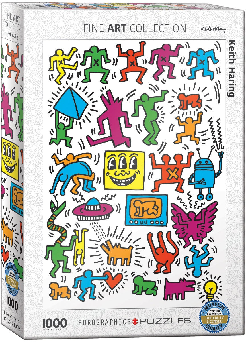 Keith Haring Collage Puzzle by Eurographics