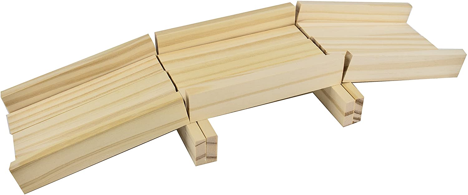 Keva Brain Builders | Gioco Di Costruzione E Ingegneria In Legno | 40 Sfide