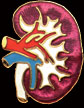 Kidney Pin by WM Spear Designs