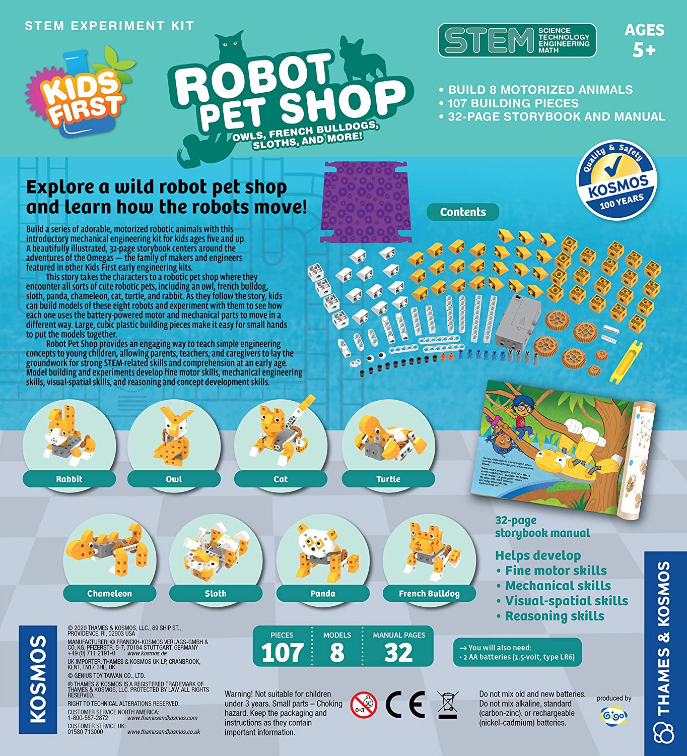 Kids First Robot Pet Shop by Thames Kosmos 1
