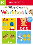 Kindergarten Wipe Clean Workbook Scholastic Early Learners by Scholastic