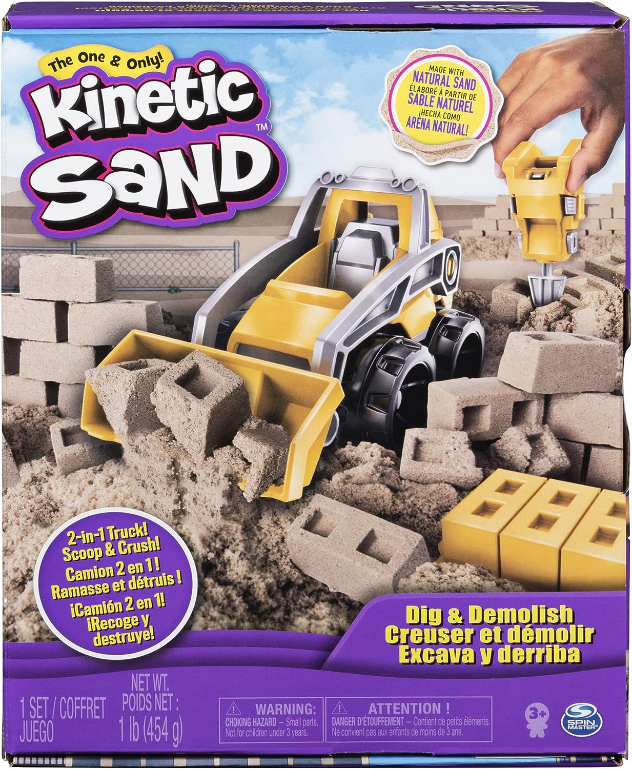 Kinetic Sand Dig & Demolish Playset-by-Spin Master