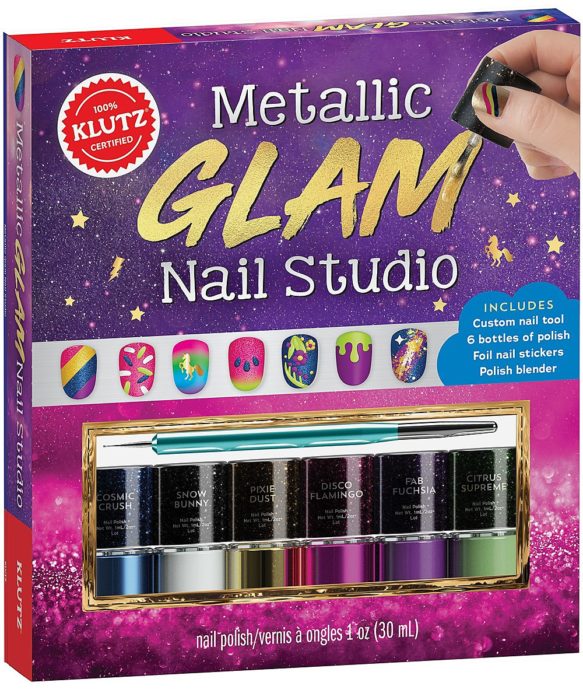 Klutz Metallic Glam Nail Studio by Klutz