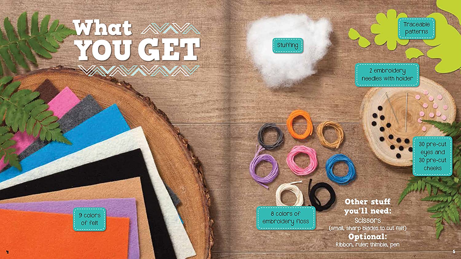 Klutz Sew Mini Animals by Klutz 1