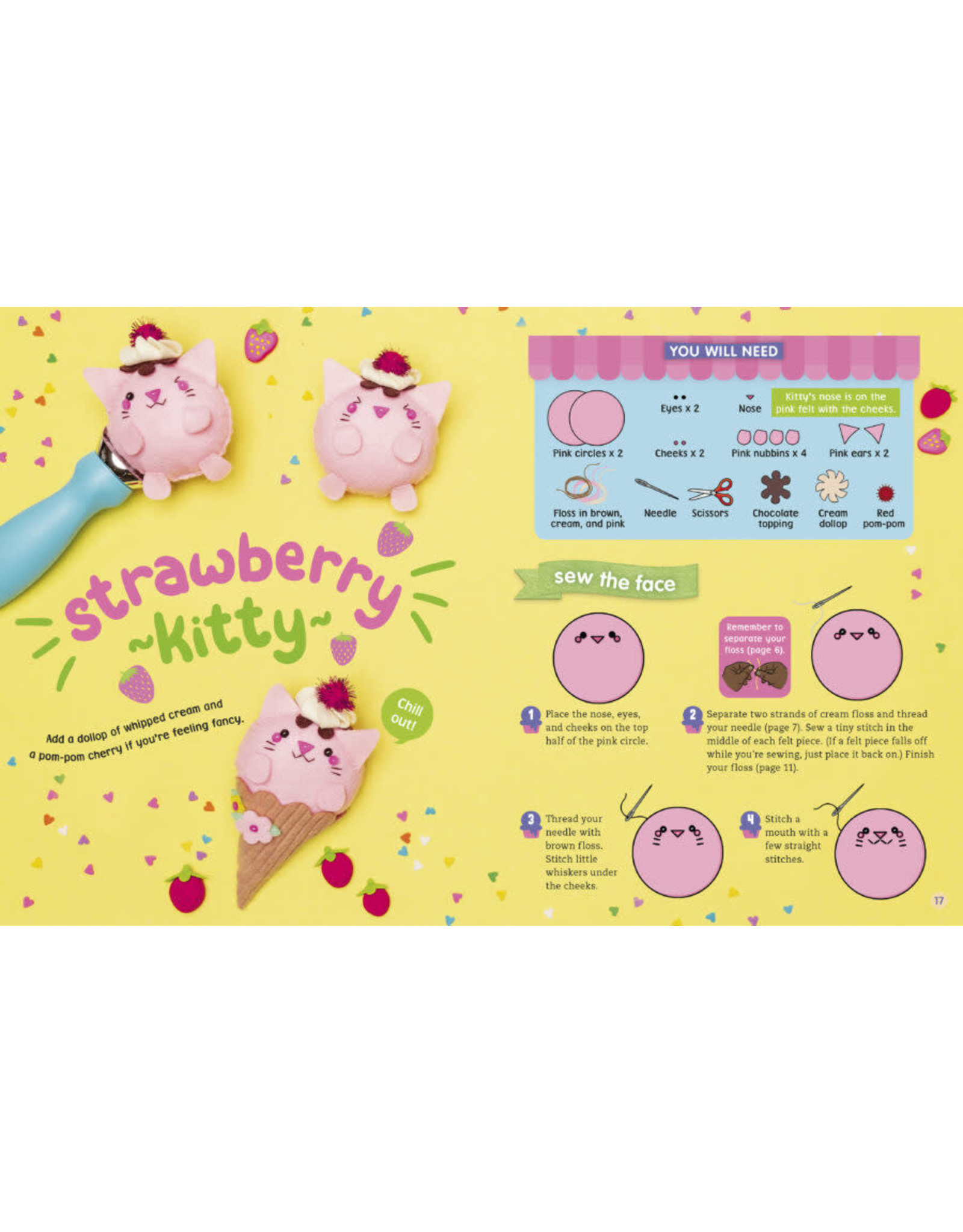 Klutz Sew Your Own Ice Cream Animals by Klutz 2