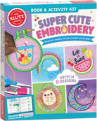 Klutz Super Cute Embroidery Craft Kit-by-Klutz
