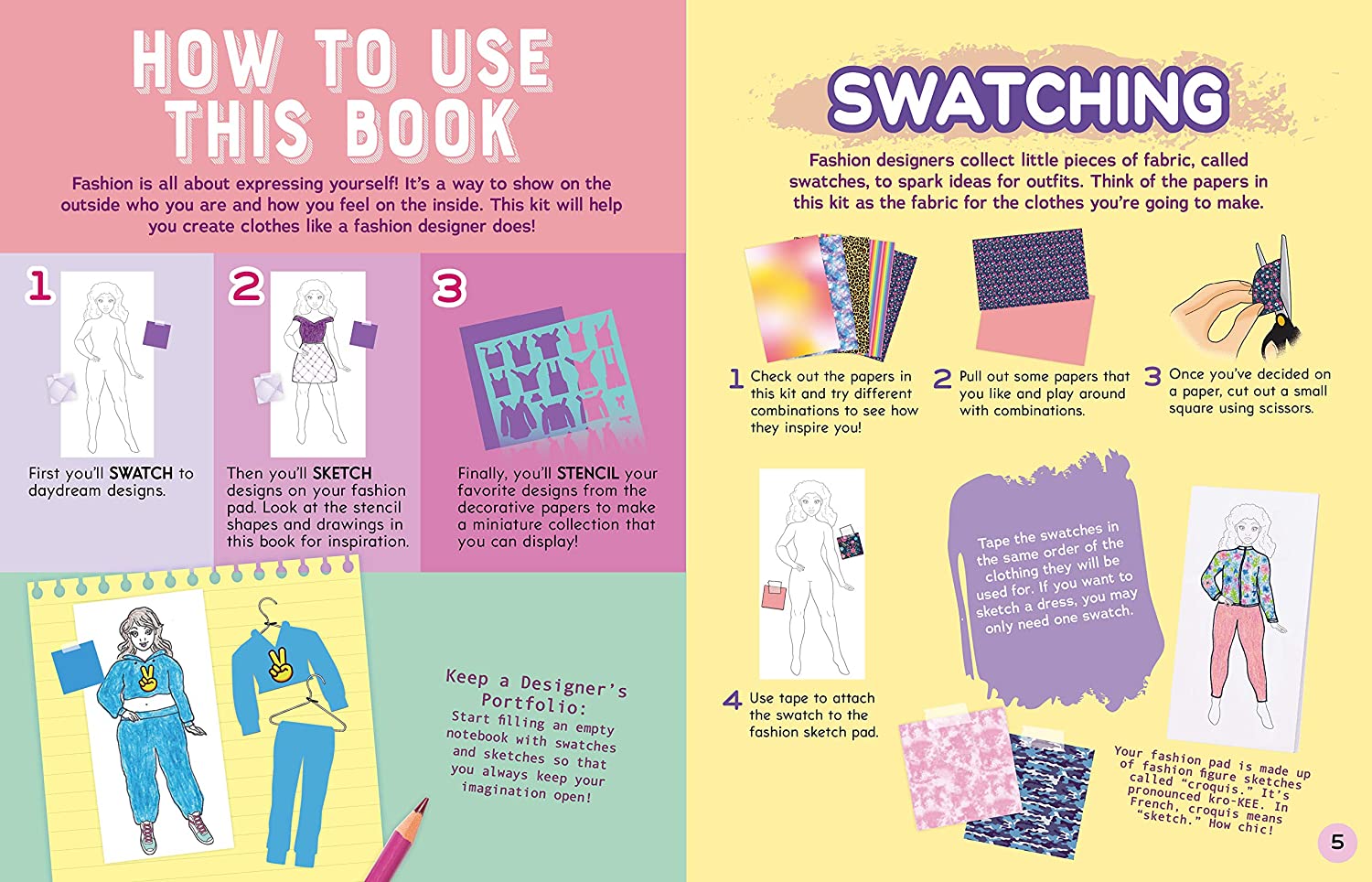 Klutz Tiny Fashion Studio by Klutz 2