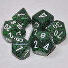 Koplow Green Elemental Recon 7pc Dice Set by Koplow