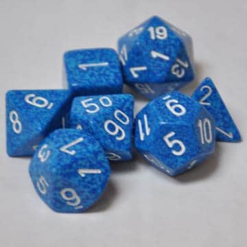 Koplow Water Elemental 7pc Dice Set by Koplow