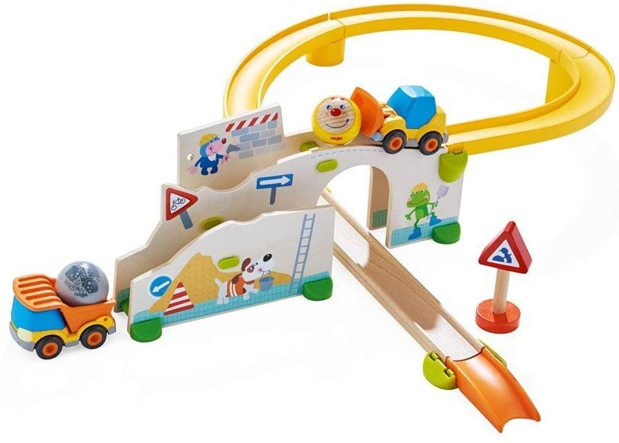 Kullerbu Construction Site Play Track by HABA 1