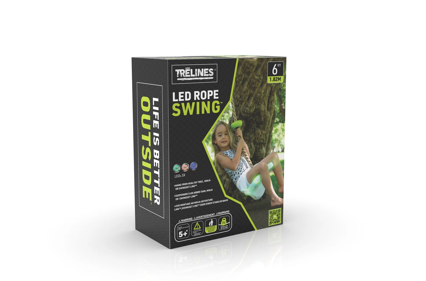 LED Climbing Rope Swing-by-Hape