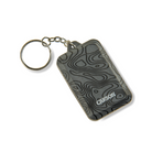LED Keychain Flashlight Stainless Steel Keyring 3 Settings Gray by Carson 3