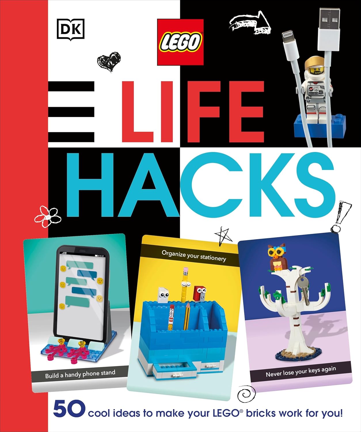 LEGO Life Hacks: 50 Cool Ideas to Make Your LEGO Bricks Work for You!-by-Penguin Random House