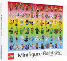 LEGO Minifigure Rainbow 1000pc Puzzle by Chronicle Books