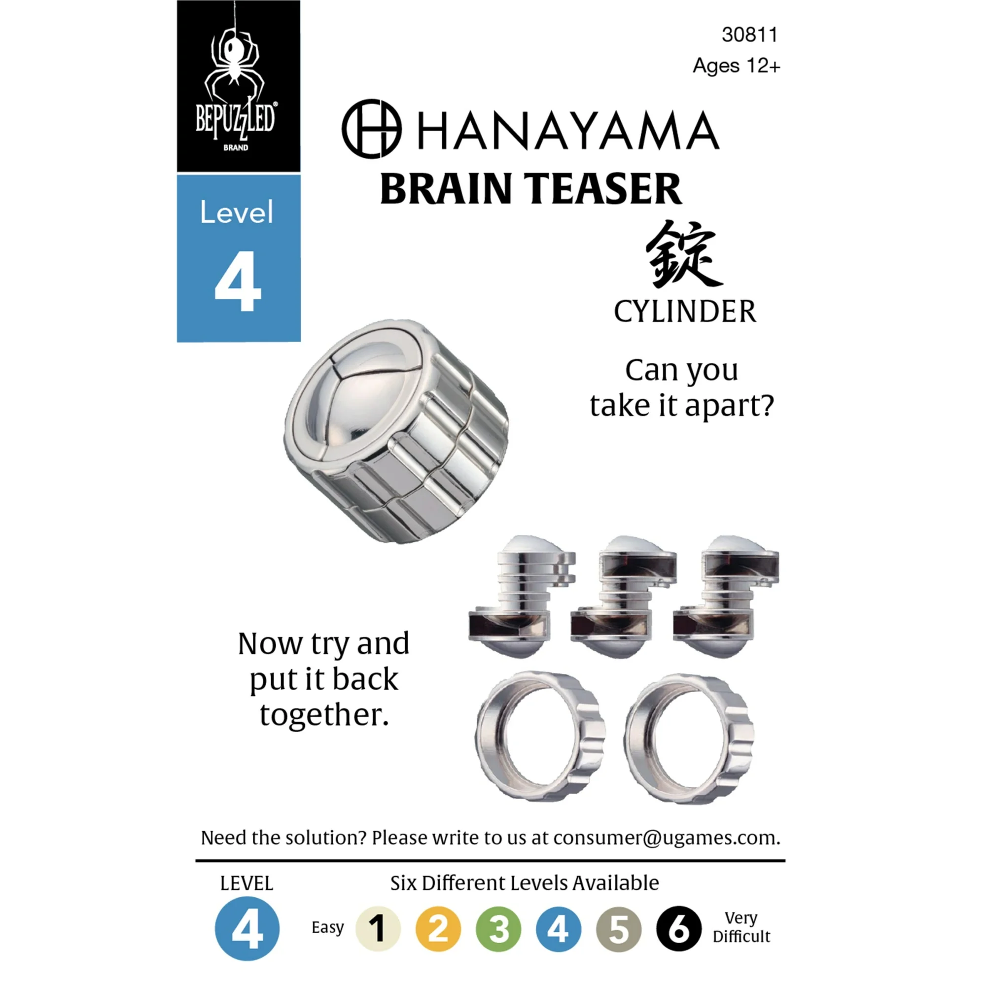 Hanayama Cylinder - Level 4 by Hanayama