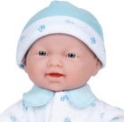 La Baby 11 Baby Doll Caucasian in Blue by JC Toys 2
