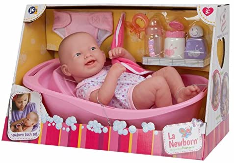 La Newborn 14 Deluxe Bath Time Fun Set by JC Toys 2