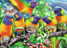 Land of Lorikeet 1000pc Puzzle by Ravensburger 1