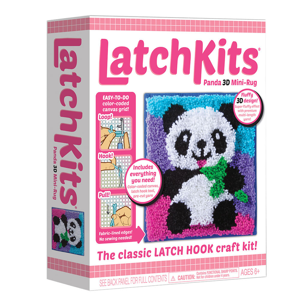LatchKits™ Rainbow Latch Hook Kit by PlayMonster