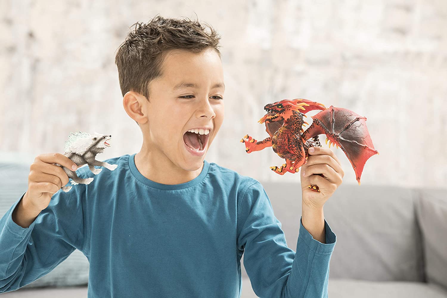 Lava Dragon Figure by Schliech 4