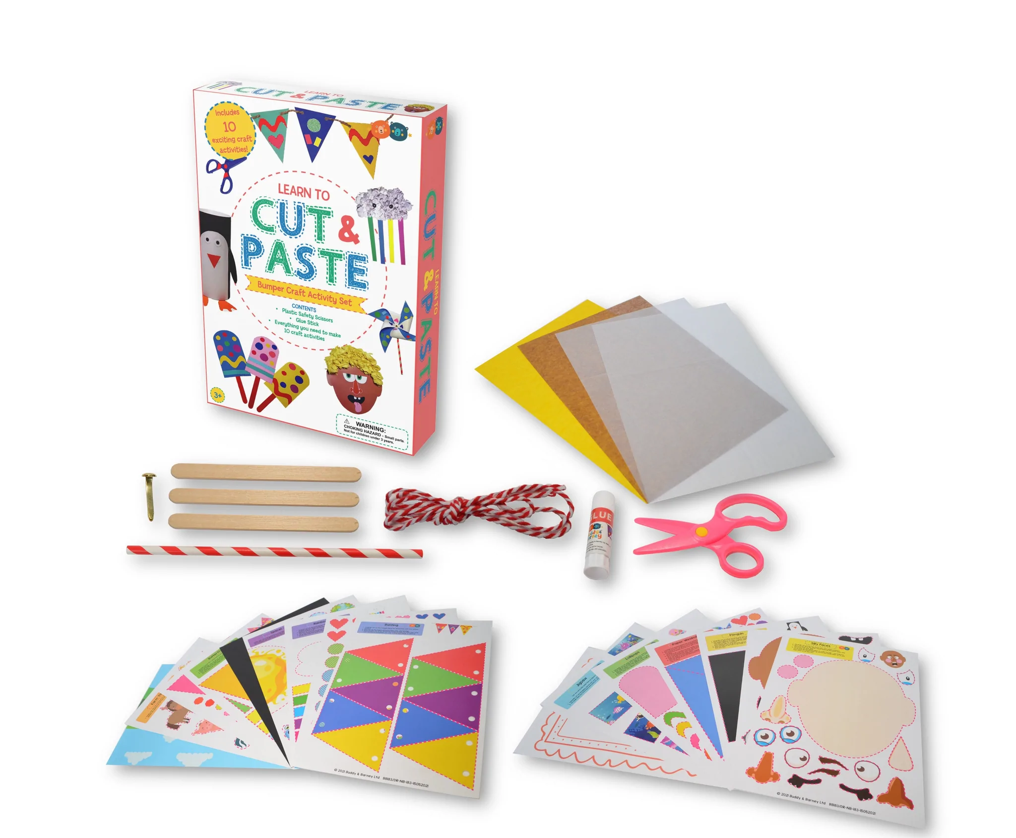 Learn to Cut Paste by Buddy and Barney 1