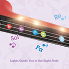 Learn with Lights Red Ukulele by Hape 1
